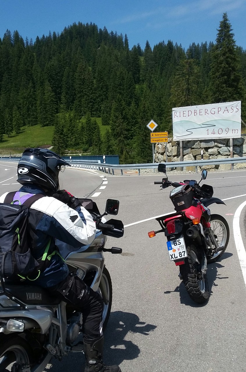 Riedbergpass 1420m üNN