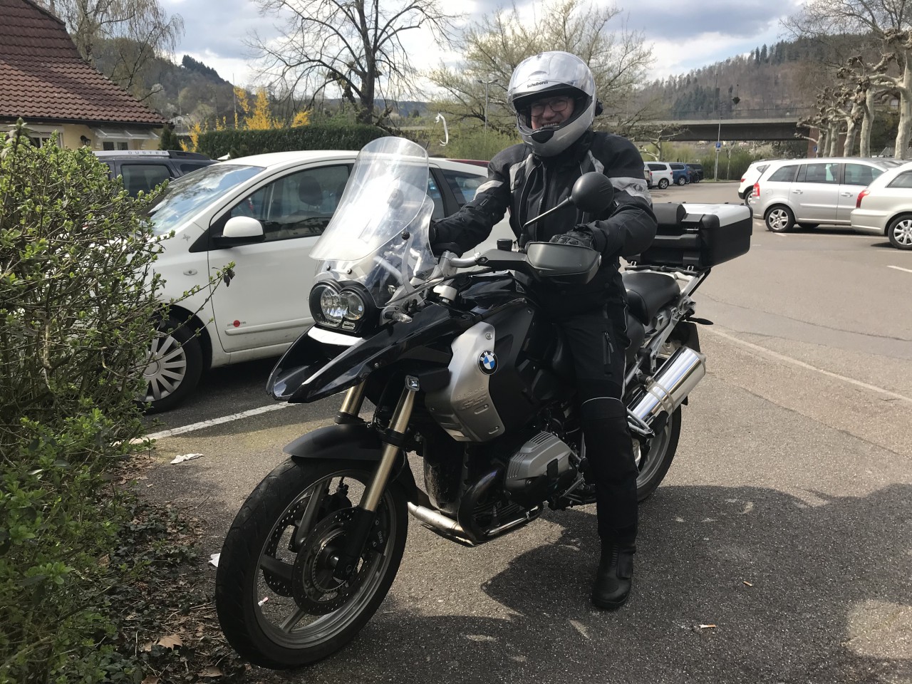 Hogi auf BMW R1200GS